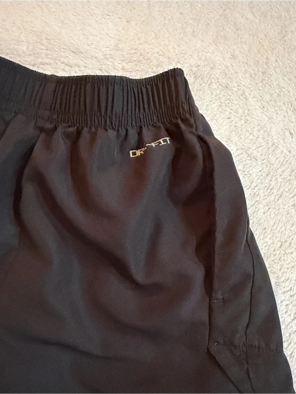 Nike Black Kids' Athletic Shorts